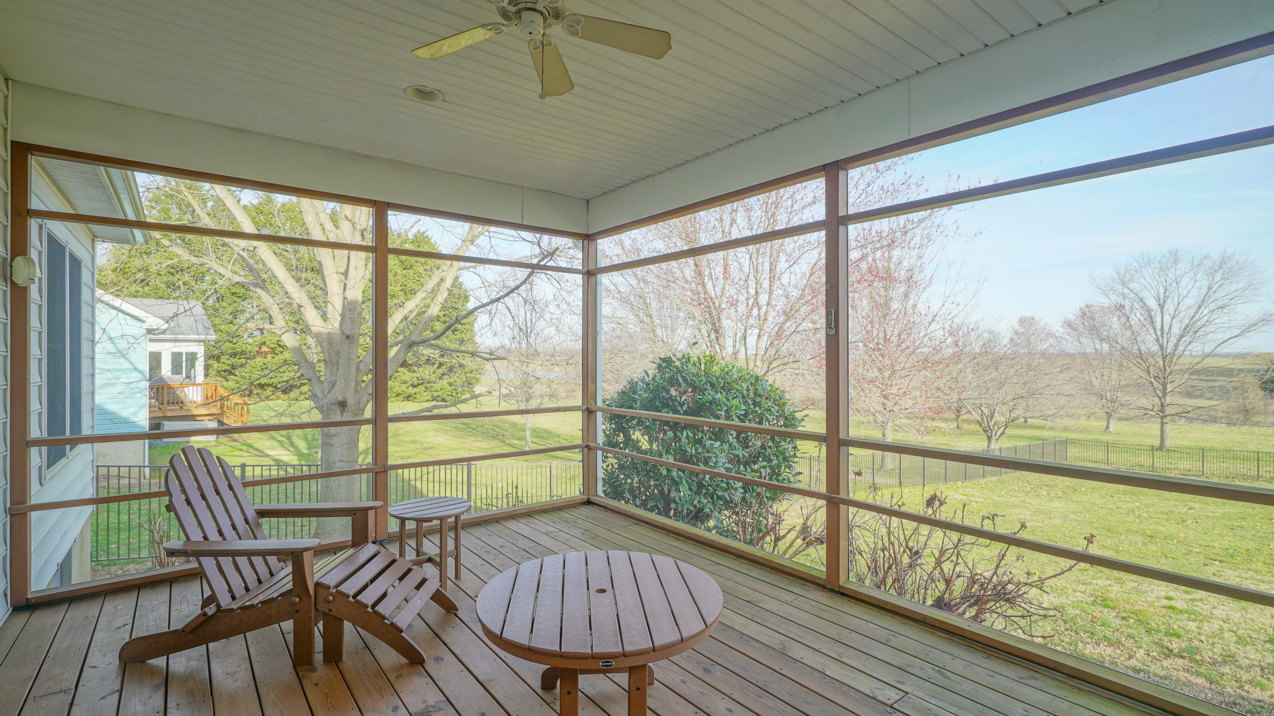 House for Sale in Chestertown Maryland View of Enclosed Porch