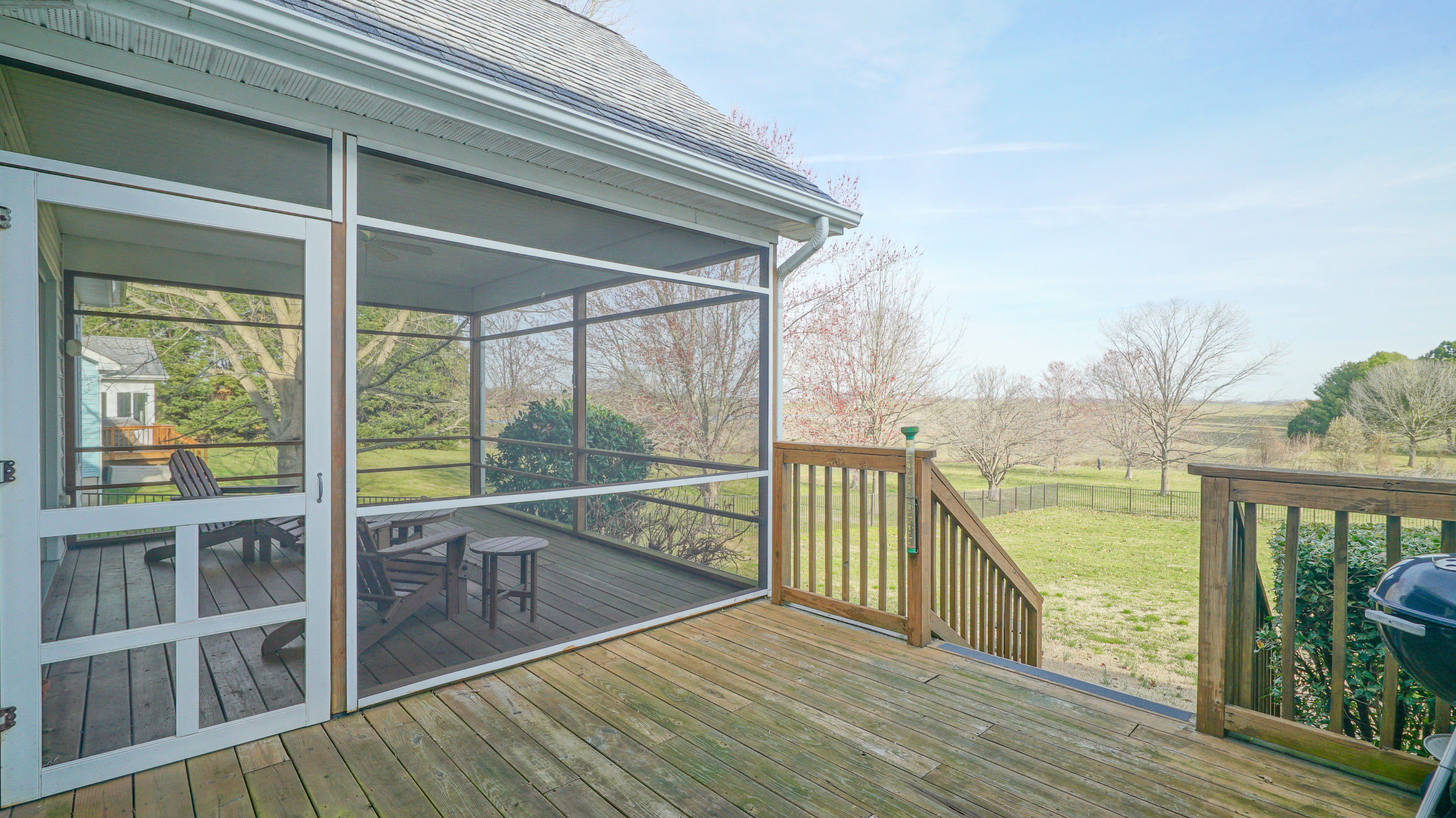 House for Sale in Chestertown Maryland View of Deck